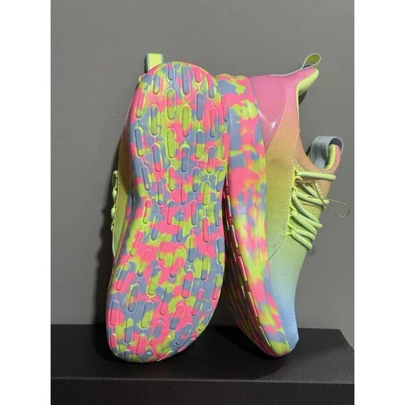 New Adidas Big Kids Girls SZ 7 Lite Racer Adapt 7.0 Running Gym Slip On Shoes - Picture 9 of 15